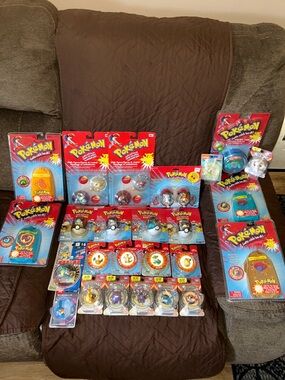 Kids Toys Collection – Assorted Red-Packaged Figures & Poké Balls